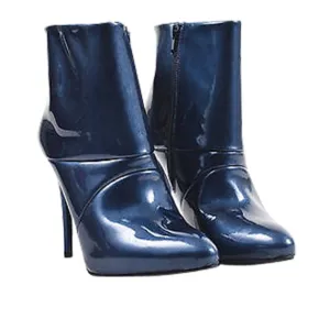 Stuart Weitzman Patent Leather Heeled Ankle Boots