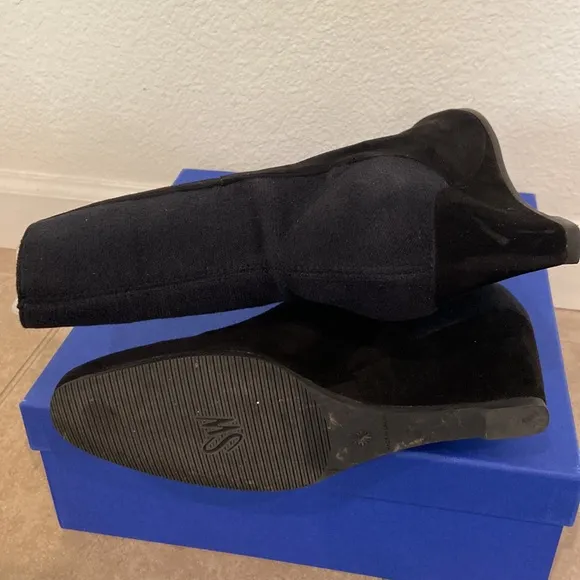 Stuart Weitzman SW Beatrice suede elastic boots Size 7