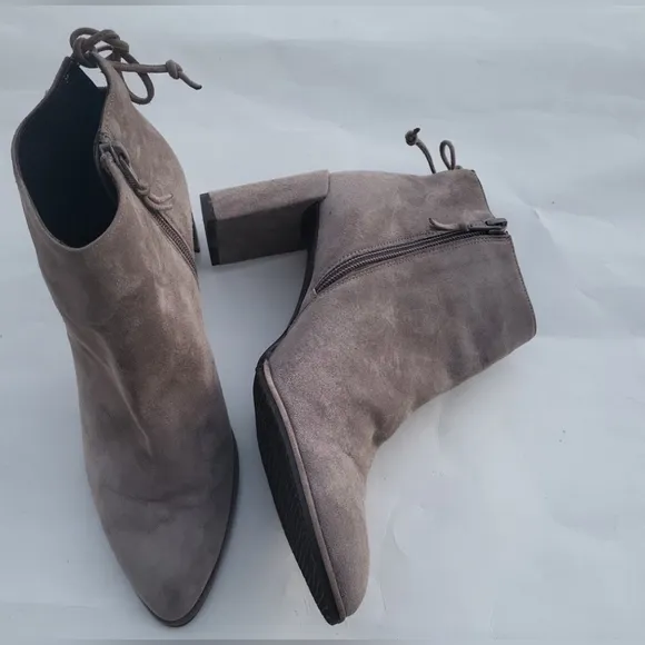 Stuart Weitzman women's boots ankle gray size 7.5