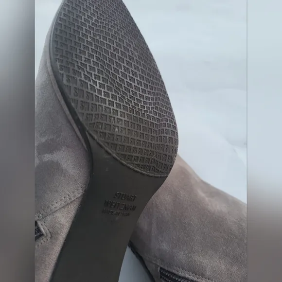 Stuart Weitzman women's boots ankle gray size 7.5