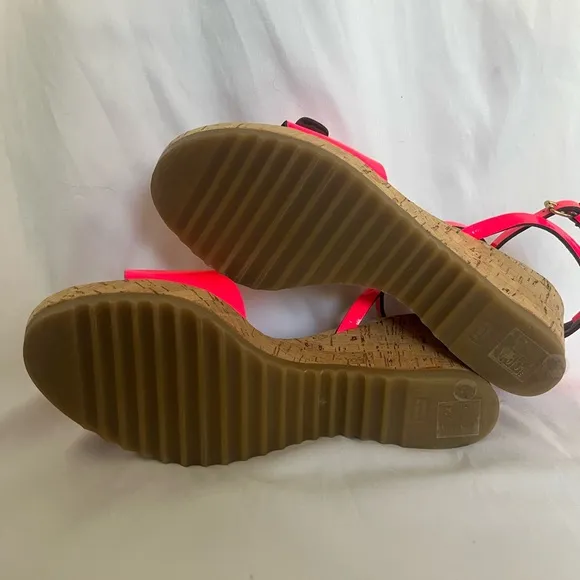 Stylish Pink Wedge Stella McCartney Sandals