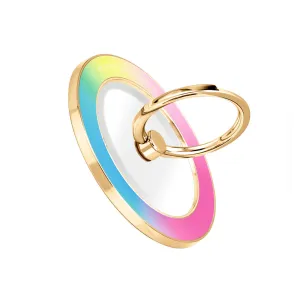 Sweet Dream Holo - Golden MagSafe Phone Grip and Ring Holder Stand