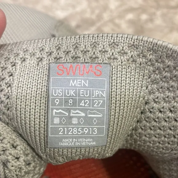 Swims Breeze Tennis Knit Size 9 cole sand dune