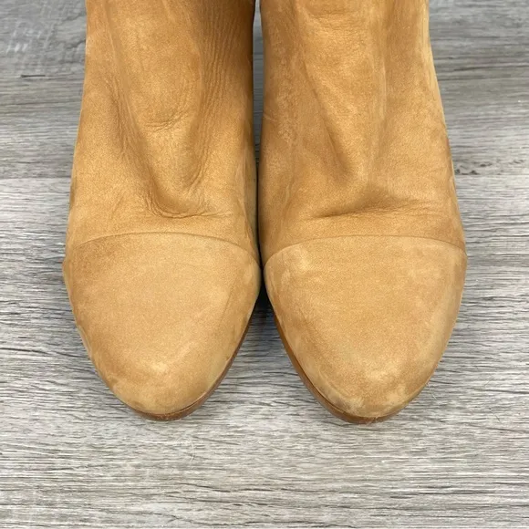 Tan Ankle Boots with Block Heel by rag &amp; bone Size 40/9US
