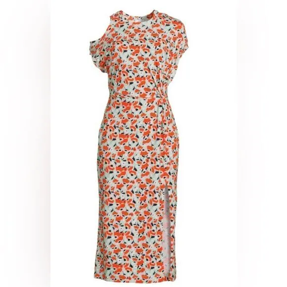 TANYA TAYLOR - Luella Floral Cutout dress multicolor