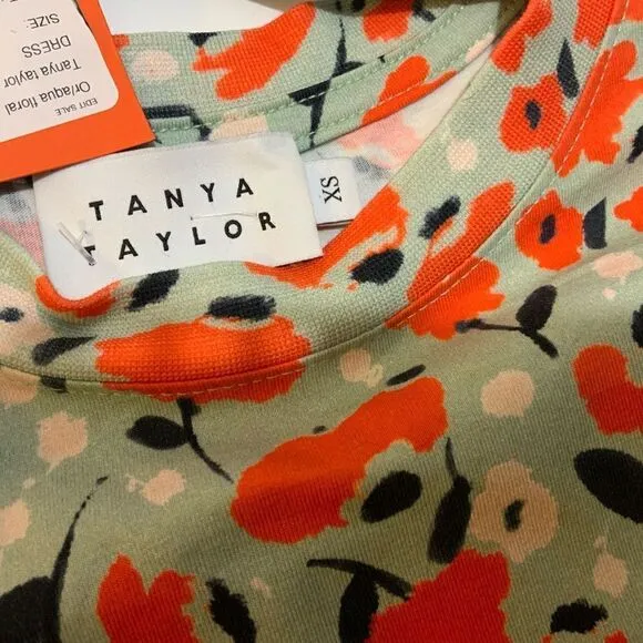 TANYA TAYLOR - Luella Floral Cutout dress multicolor