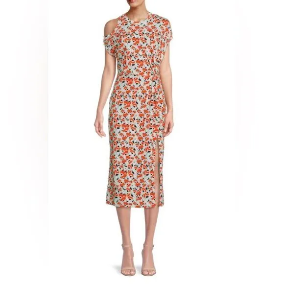 TANYA TAYLOR - Luella Floral Cutout dress multicolor