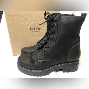 Taos Women’s Groupie Black Fashion Boots - Size 8-8.5 Brand New (See photos)