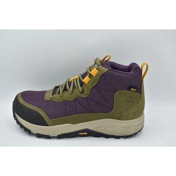 Teva Womens Sz 11 Ridgeview Rapid Proof Purple Mid Waterproof Hiking Boots Shoes