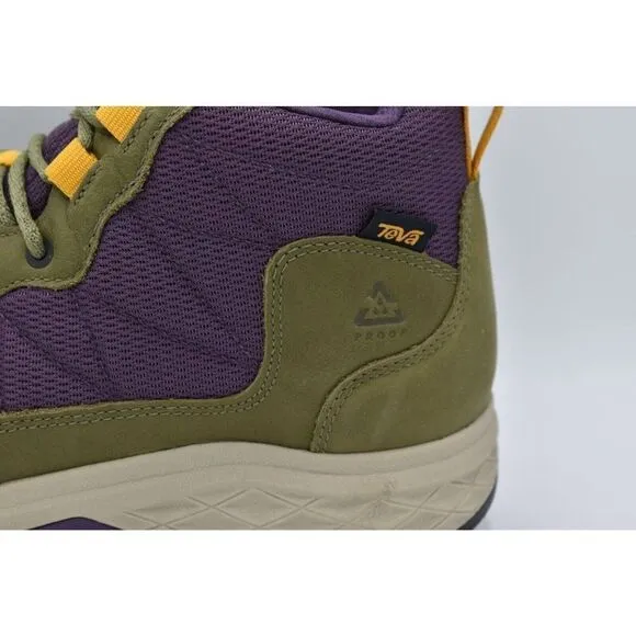 Teva Womens Sz 11 Ridgeview Rapid Proof Purple Mid Waterproof Hiking Boots Shoes