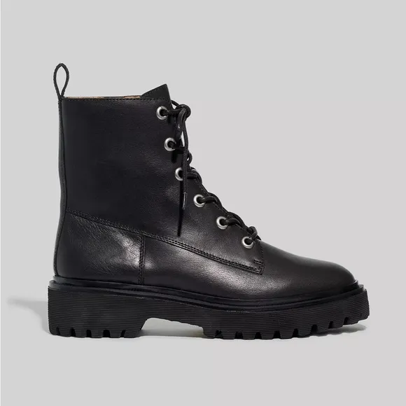 The Rayna Lace-Up Boot in Leather
