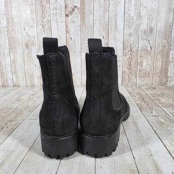 Thursday Boot Co. Chelsea Boots Lug Sole Everyday Black Ankle Boots 7.5