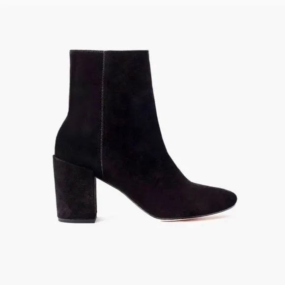 THURSDAY BOOT COMPANY Black Suede Highline Women's Boots 8.5 NWOB