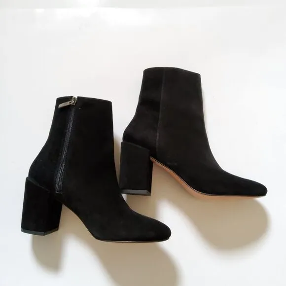THURSDAY BOOT COMPANY Black Suede Highline Women's Boots 8.5 NWOB