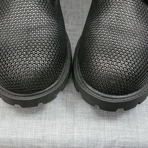 Timberland A14JW Reflective black waterproof Lace-up boots Boys 7