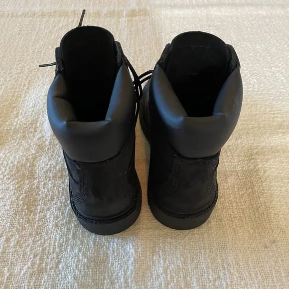 Timberland Black Junior Kids Boots - Big Kids Size 1.5 (NWOT)