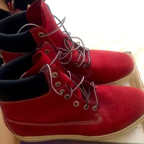 Timberland Boots Red