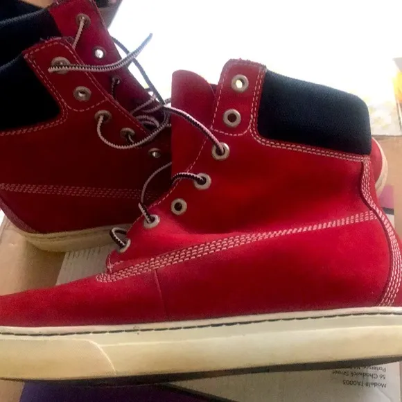 Timberland Boots Red