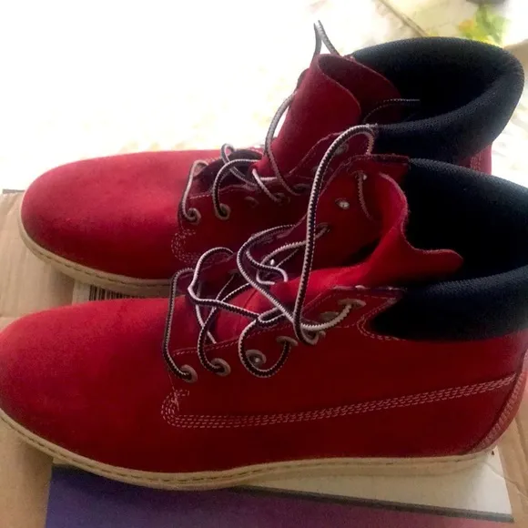 Timberland Boots Red