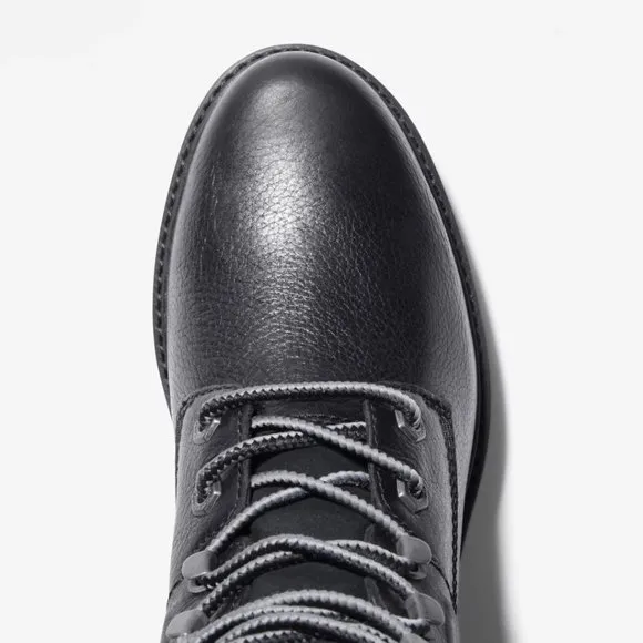 Timberland Courmayeur Valley Mid Lace Black Waterproof Boots Shoes 9 9.5 NEW