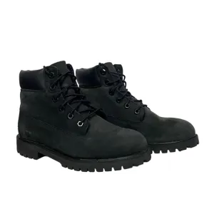 Timberland Junior Premium 6 Inch Waterproof School Prep Boots Black 6M 8W