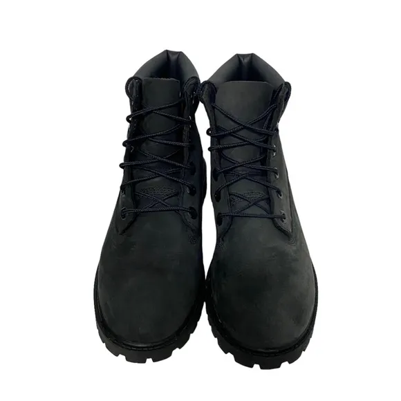 Timberland Junior Premium 6 Inch Waterproof School Prep Boots Black 6M 8W