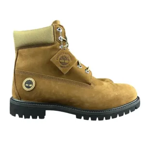 Timberland Men's 6&quot; Premium Medium Brown Olive Waterproof Boots Size 10 M