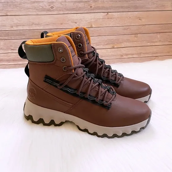 Timberland Men’s TBL Edge Waterproof Brown Boots