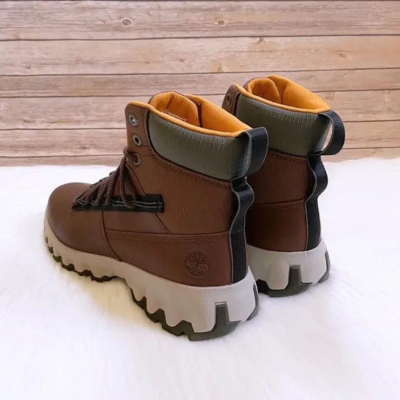 Timberland Men’s TBL Edge Waterproof Brown Boots