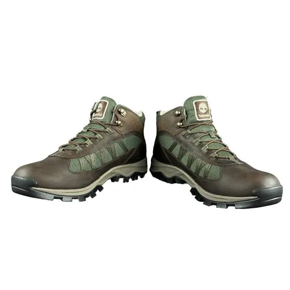 Timberland Mt. Maddsen Mid Dark Brown Waterproof Trail Boots Men's Size 7.5-13 M