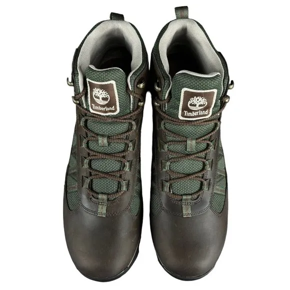 Timberland Mt. Maddsen Mid Dark Brown Waterproof Trail Boots Men's Size 7.5-13 M