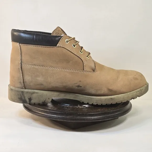 Timberland Newman Mens Size 13 Chukka Boots Waterproof 1973 Nubuck Wheat