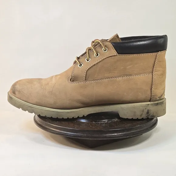 Timberland Newman Mens Size 13 Chukka Boots Waterproof 1973 Nubuck Wheat