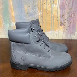 Timberland  Premium Gray Nubuck Ankle Boots New Other size 4 New Other