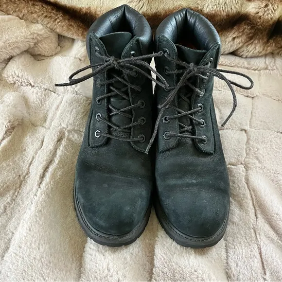 Timberland Women Premium 6” Boots 8658A Waterproof Lace Up - Size 8