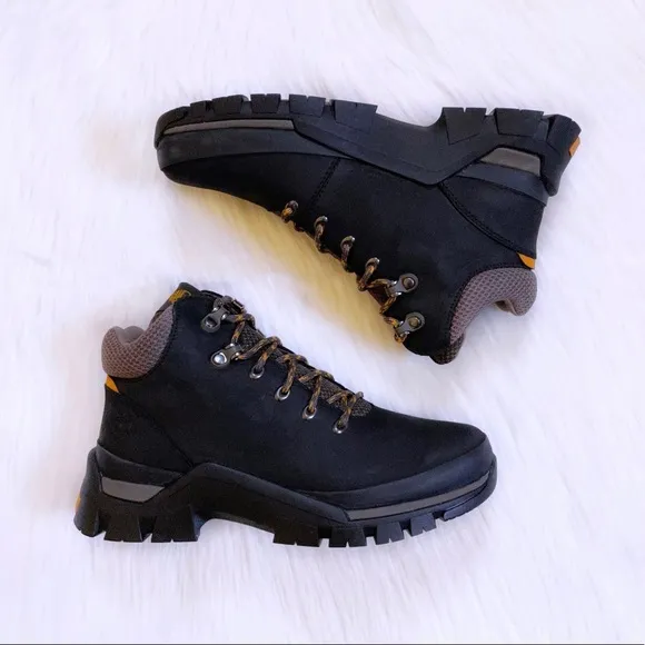 Timberland Women’s Jenness Falls Waterproof Hiker Boots In Black