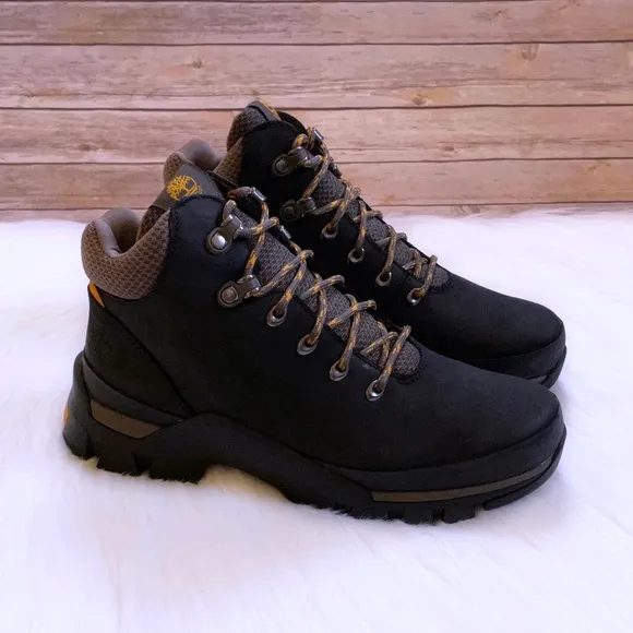 Timberland Women’s Jenness Falls Waterproof Hiker Boots In Black