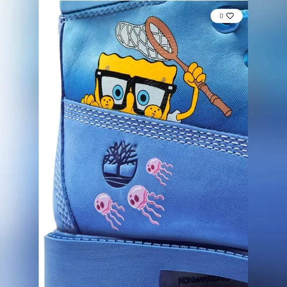 Timberland X SpongeBob Boots *NWT*