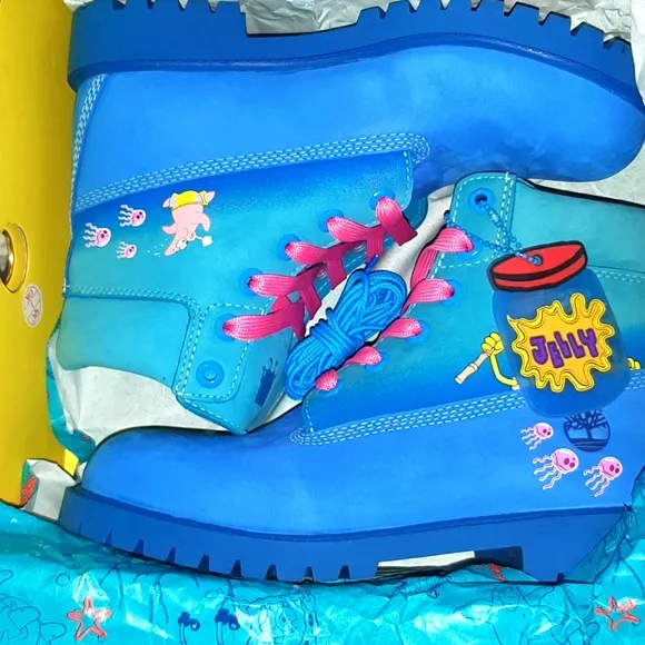 Timberland X SpongeBob Boots *NWT*