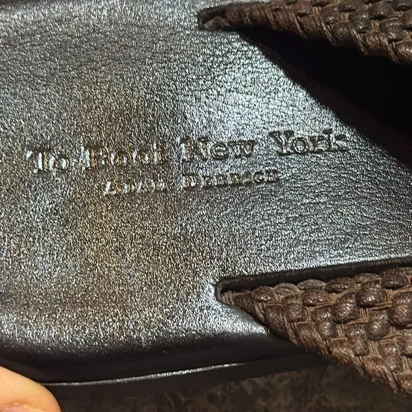 To Boot New York Men's Flip Flop Sandals. Size 9