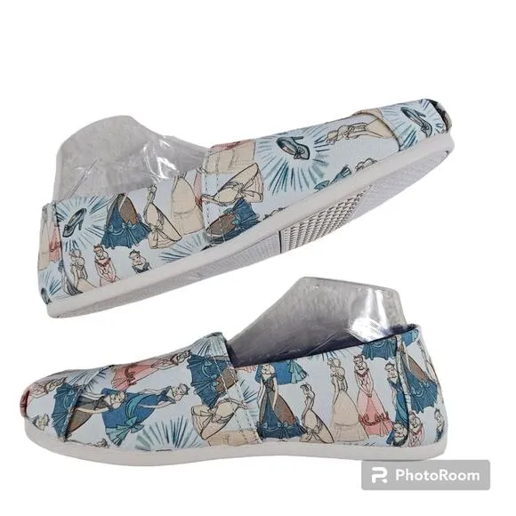 TOMS Disney Princess Alpargatas NWOT Women's Size 10
