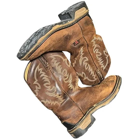 Tony Lama 7.5 TLX Western Work Boots Durable Comfortable Rugged Cowboy Workwear