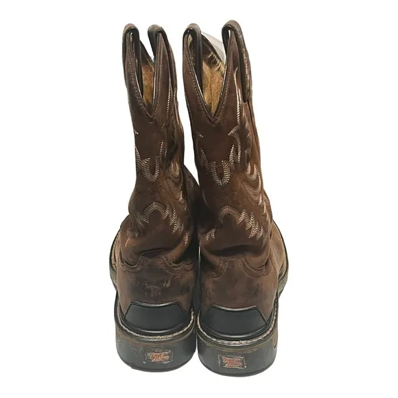 Tony Lama 7.5 TLX Western Work Boots Durable Comfortable Rugged Cowboy Workwear