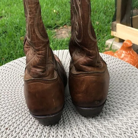 Tony Lama boots. 8