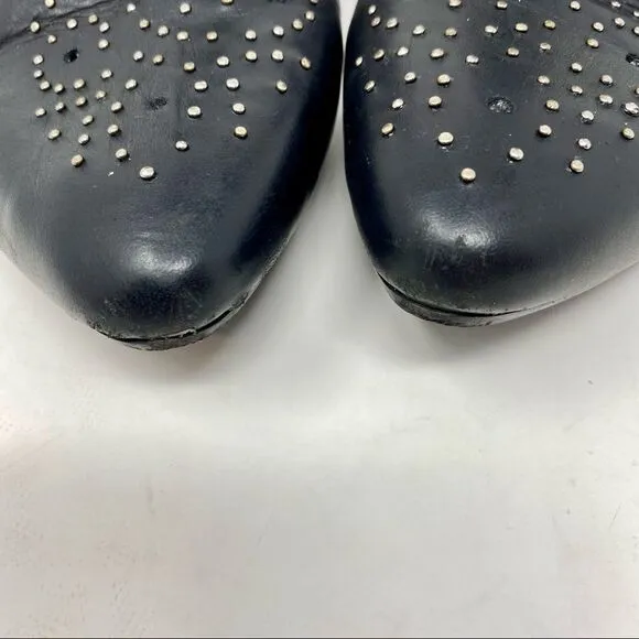 Topshop Studded Chelsea Boots- Size 6