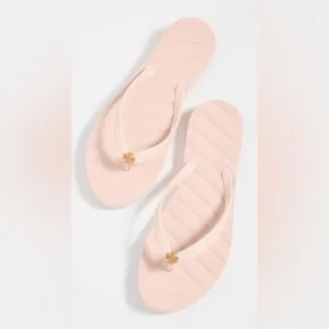 TORY BIRCH KIRA FLIP FLOPS Meadowsweet/gold New In Box Size 11