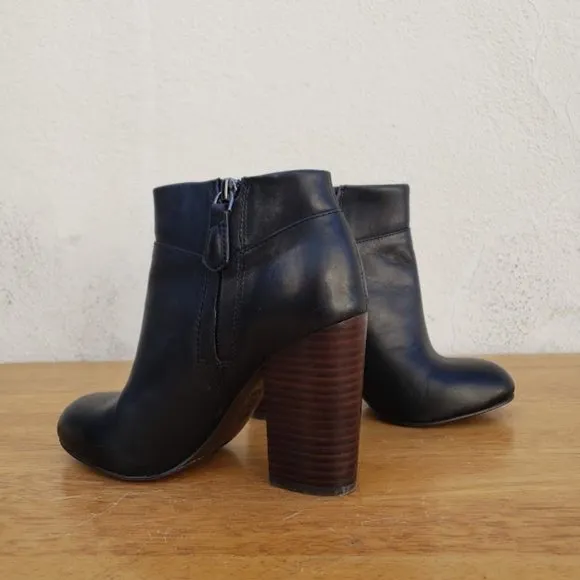 Tory Burch Black Fulton Ankle Booties