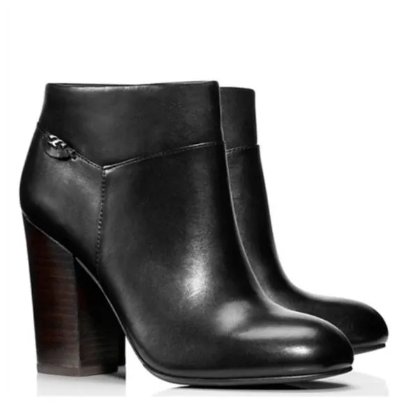 Tory Burch Black Fulton Ankle Booties