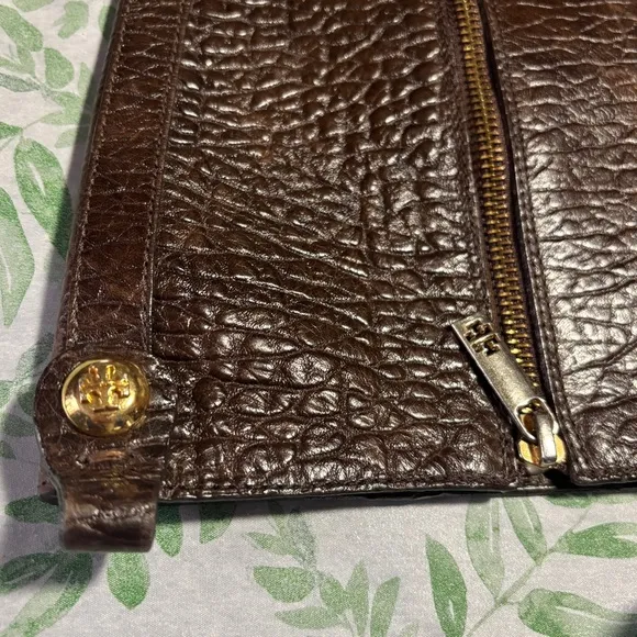 Tory Burch - Dabney Brown Heeled/Wedge Boots with Sleek Silhouette