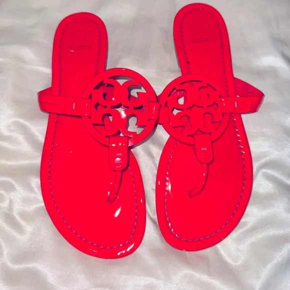 Tory Burch Hot Pink Miller Sandals
